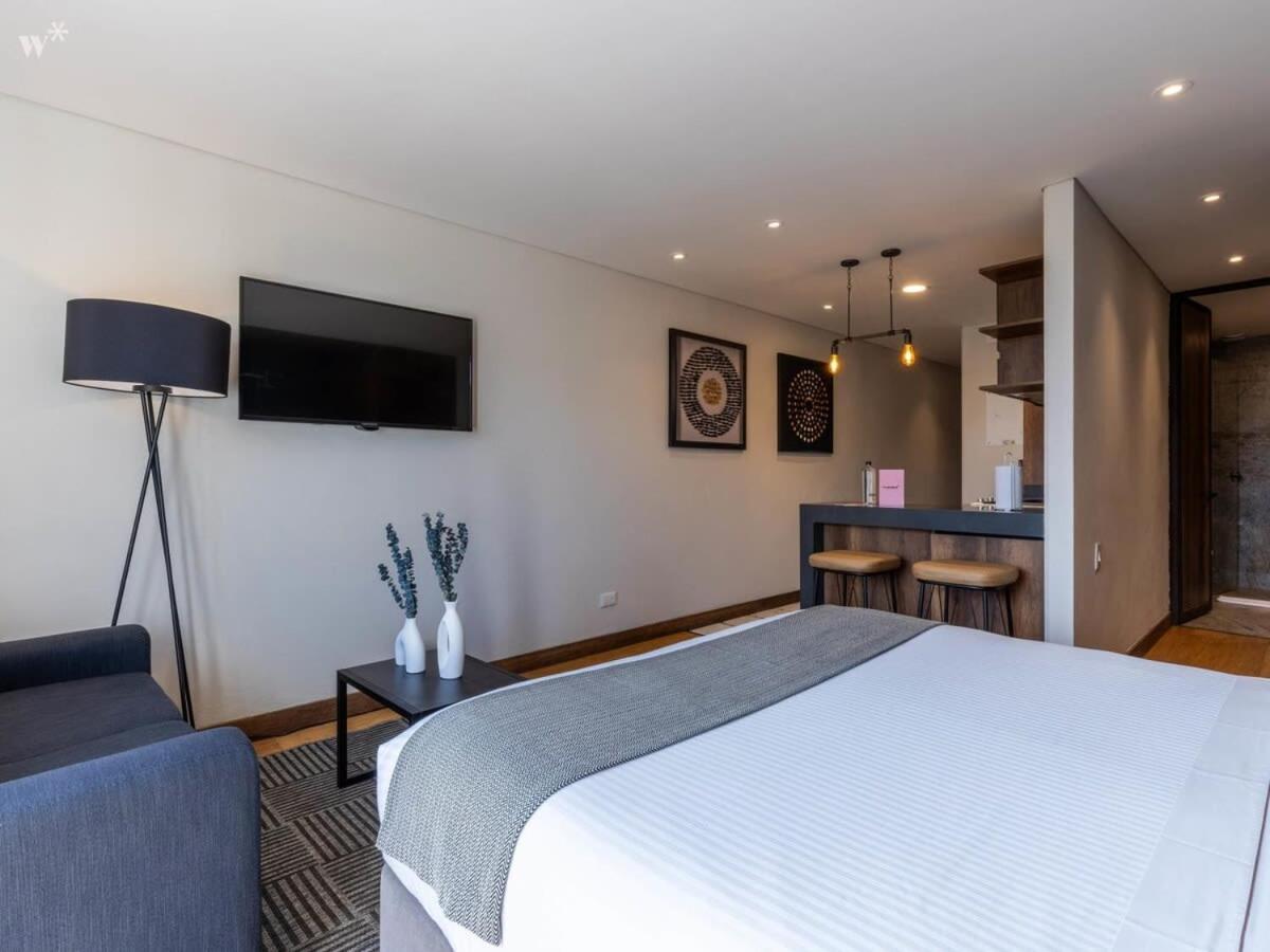 Classy Loft In La Candelaria Bogotá Exteriör bild
