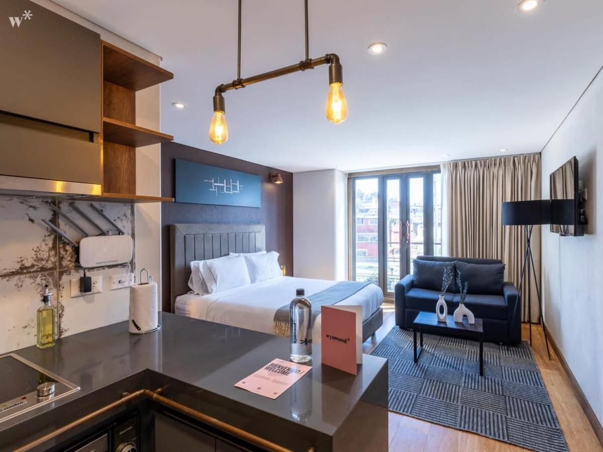 Classy Loft In La Candelaria Bogotá Exteriör bild