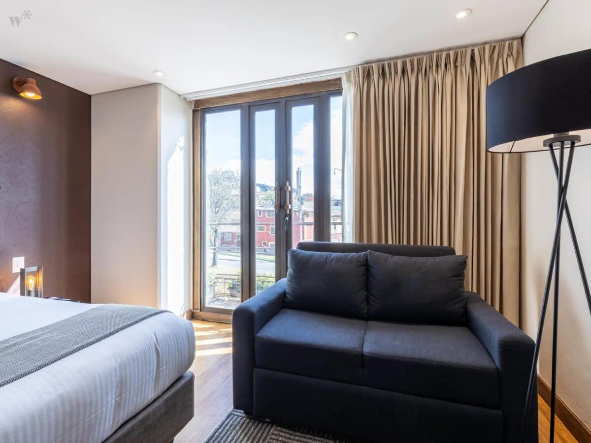 Classy Loft In La Candelaria Bogotá Exteriör bild