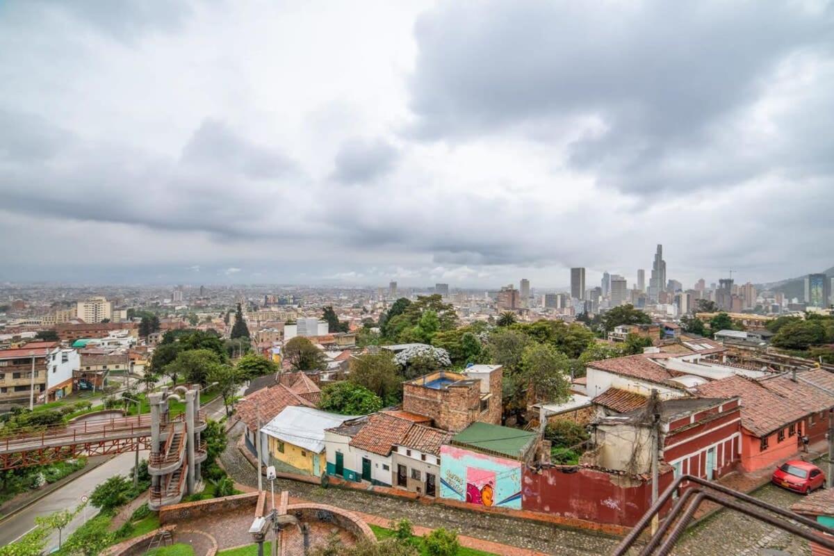 Classy Loft In La Candelaria Bogotá Exteriör bild